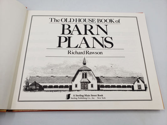 The Old House Book of Barn Plans