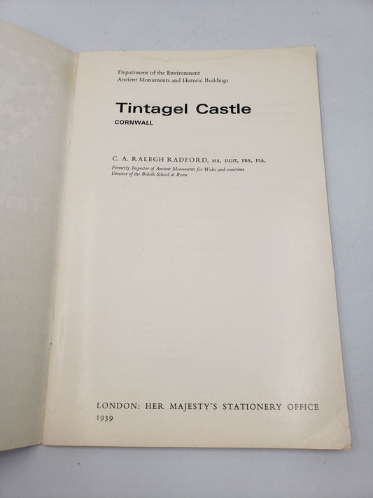 Tintagel Castle: Official Guidebook