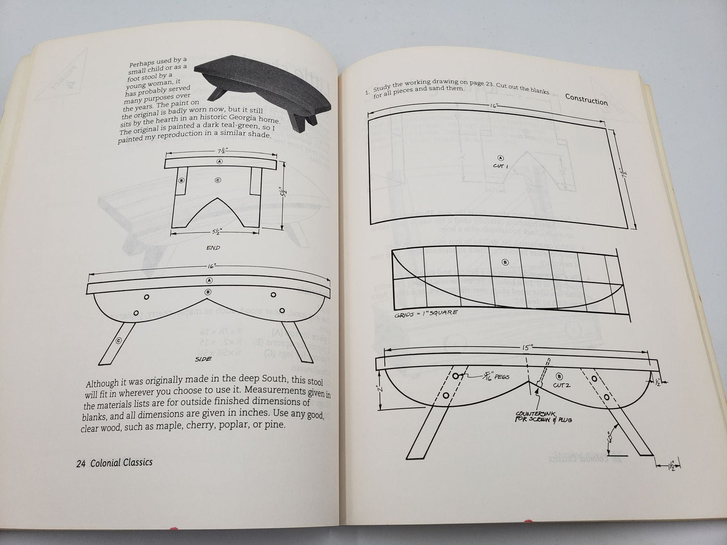 Colonial Classics: Woodworking Projects from the Original 13 Colonies