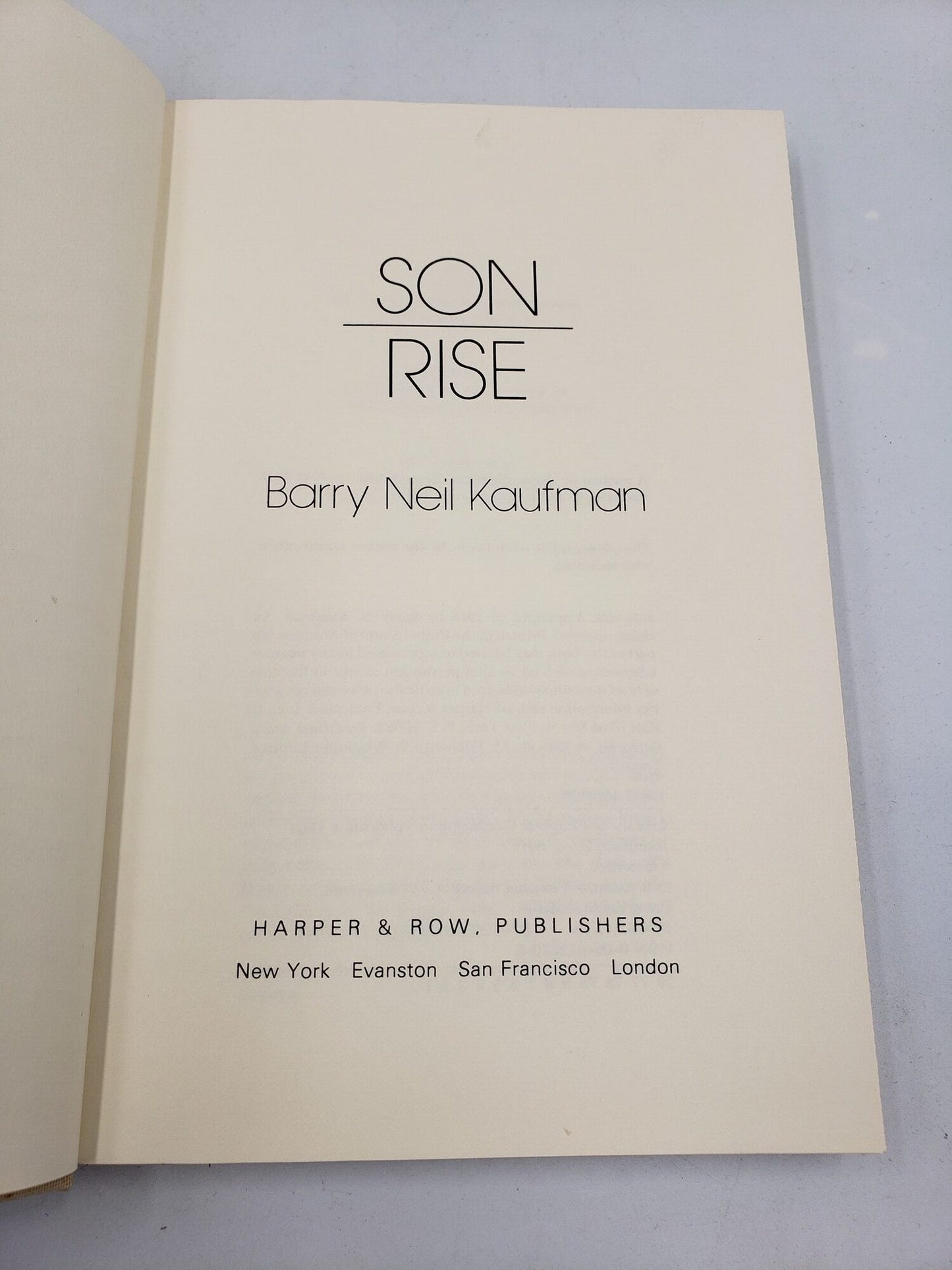Son Rise
