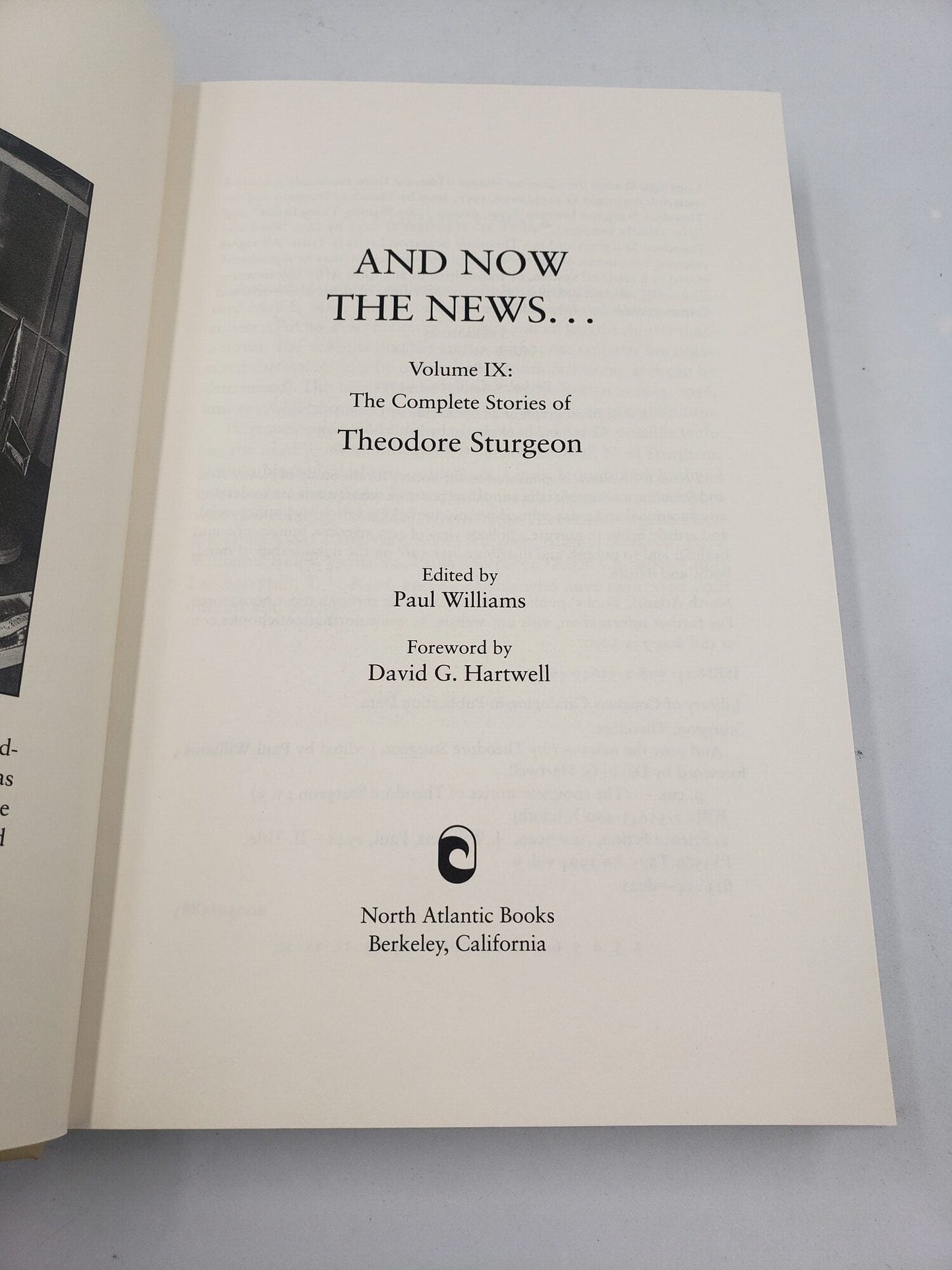 And Now The News... Volume IX: The Complete Stories