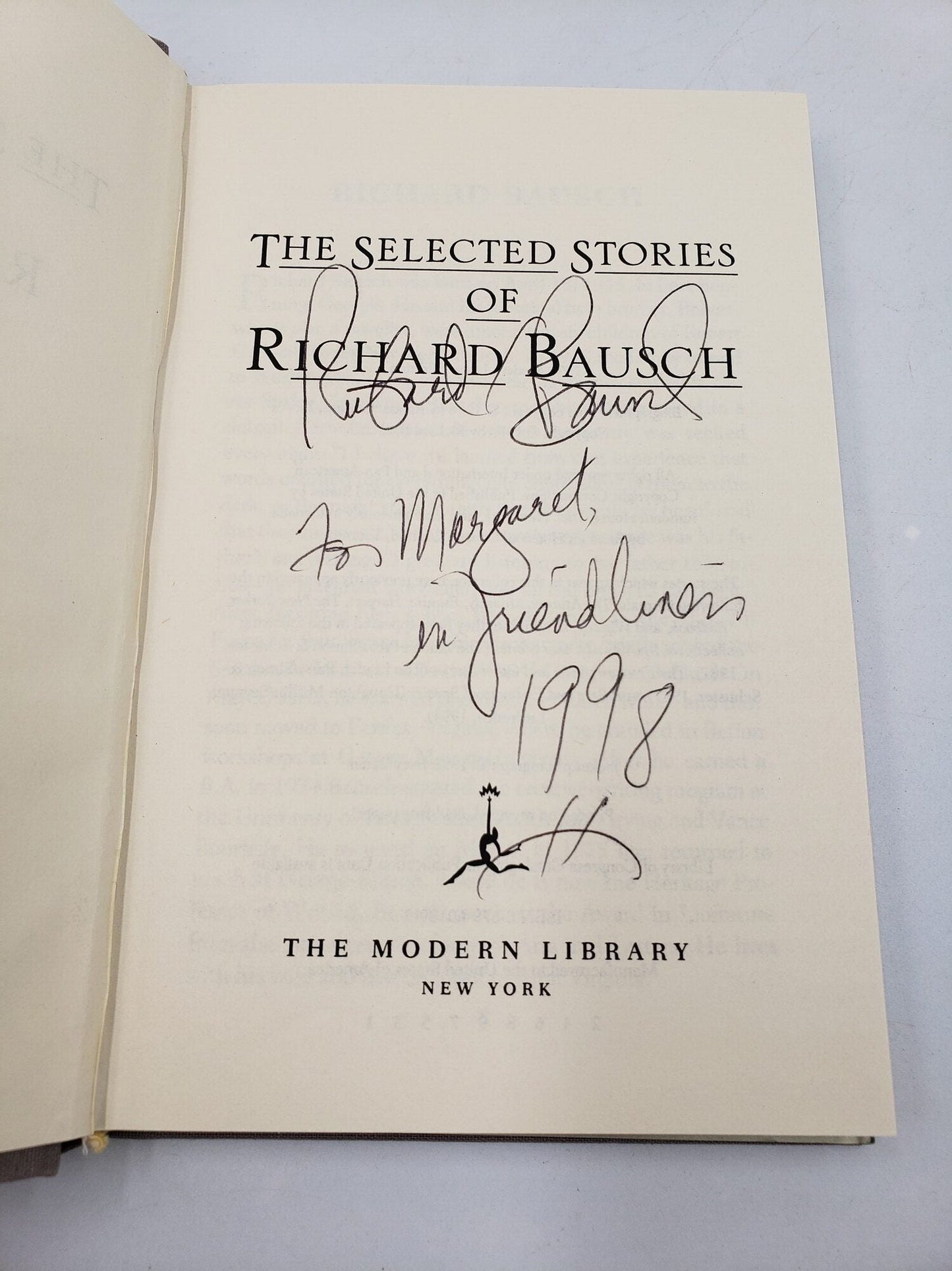 The Selected Stories of Richard Bausch