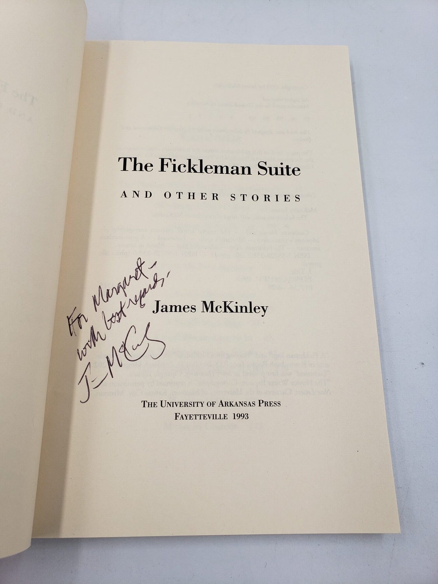 The Fickleman Suite: And Other Stories