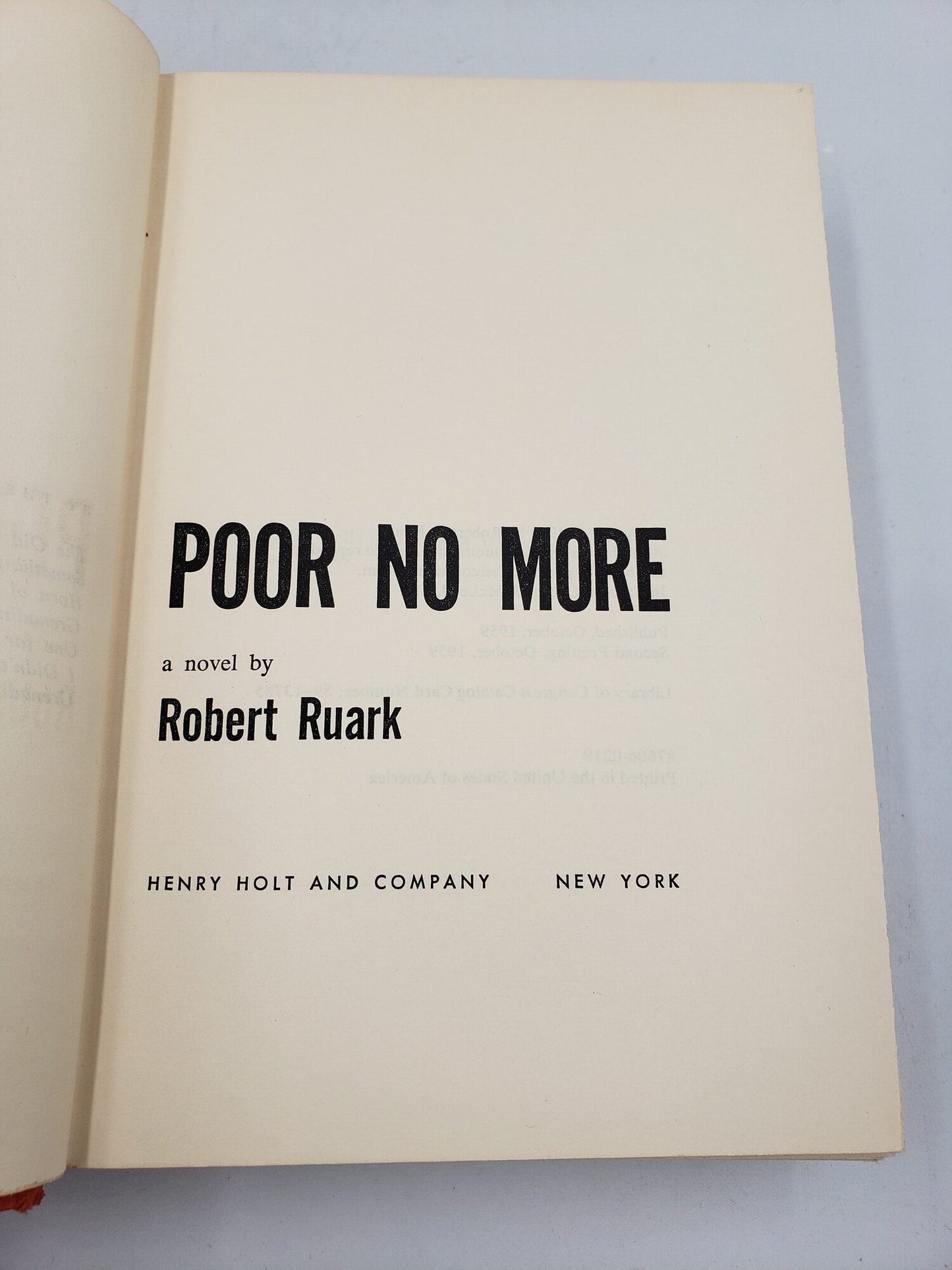 Poor No More