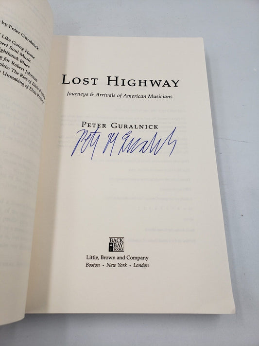 Lost Highway: Journeys and Arrivals of American Musicians