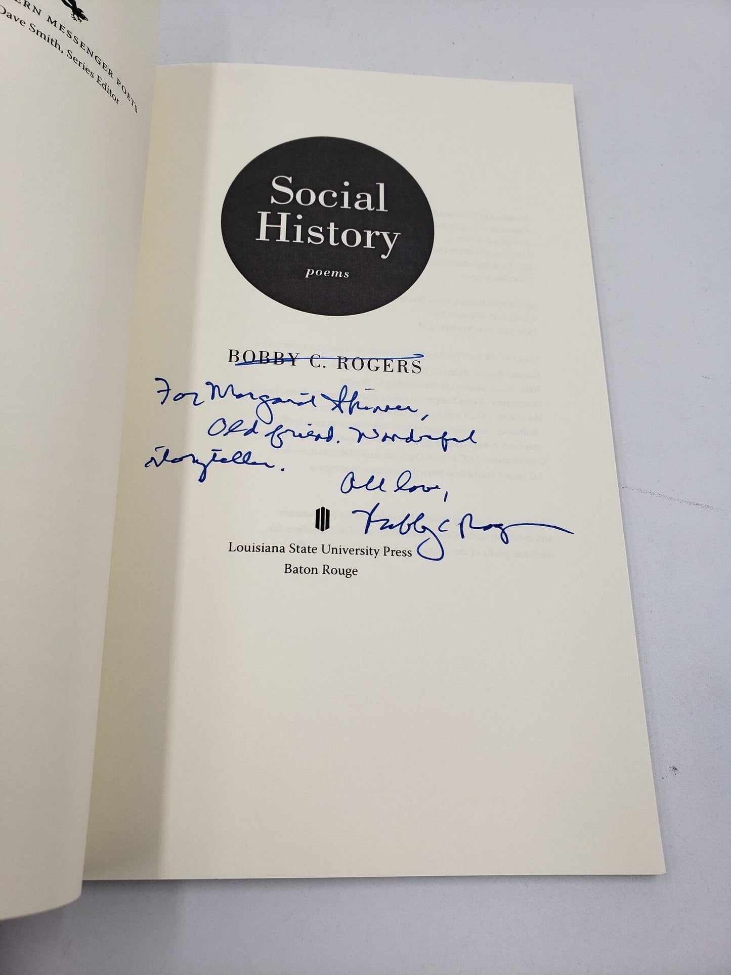 Social History: Poems