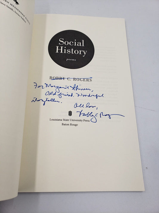 Social History: Poems