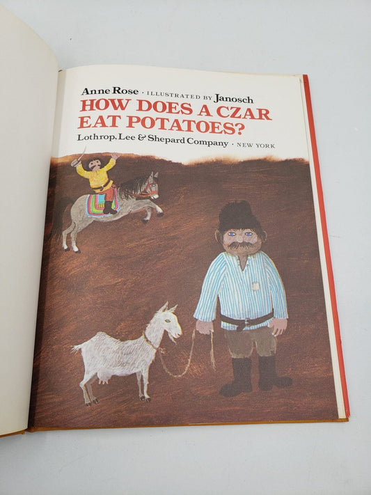 How Does A Czar Eat Potatoes?