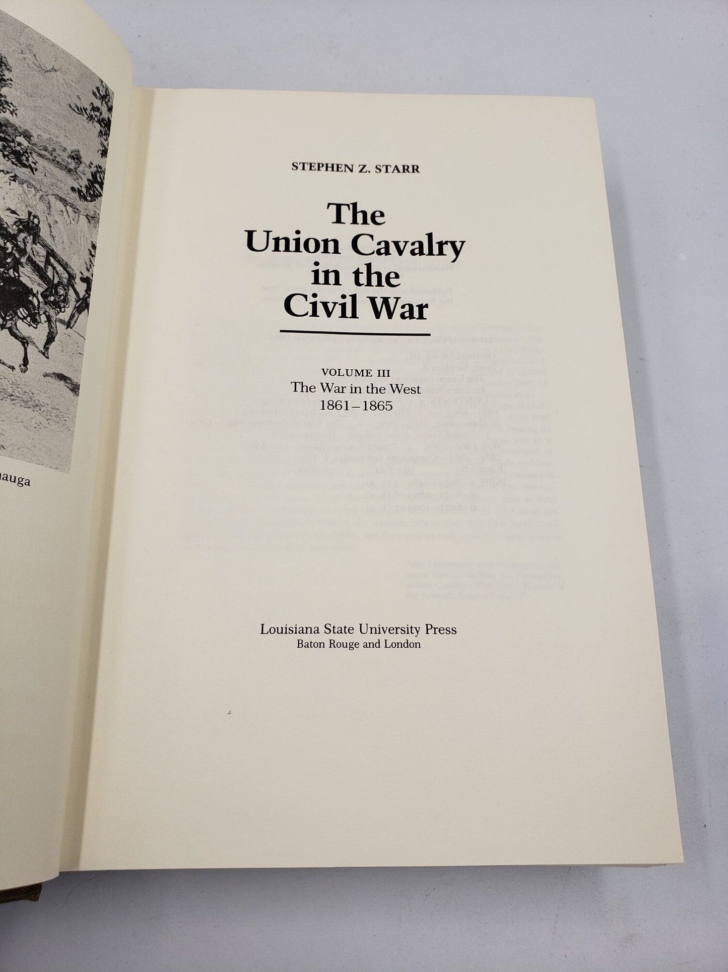 The Union Cavalry In The Civil War (3 Volume Set)