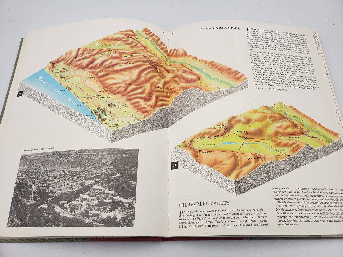 The New Israel Atlas: Bible To Present Day