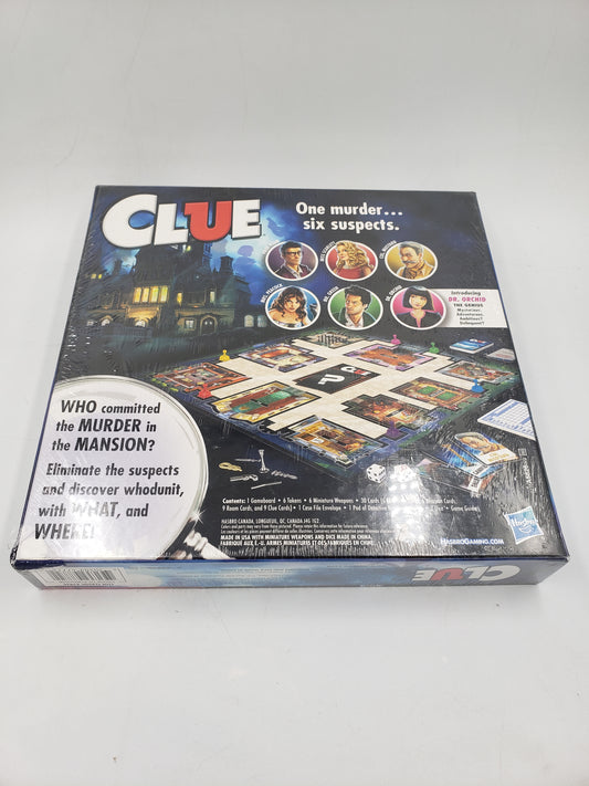 Clue - The Classic Mystery Game by Hasbro