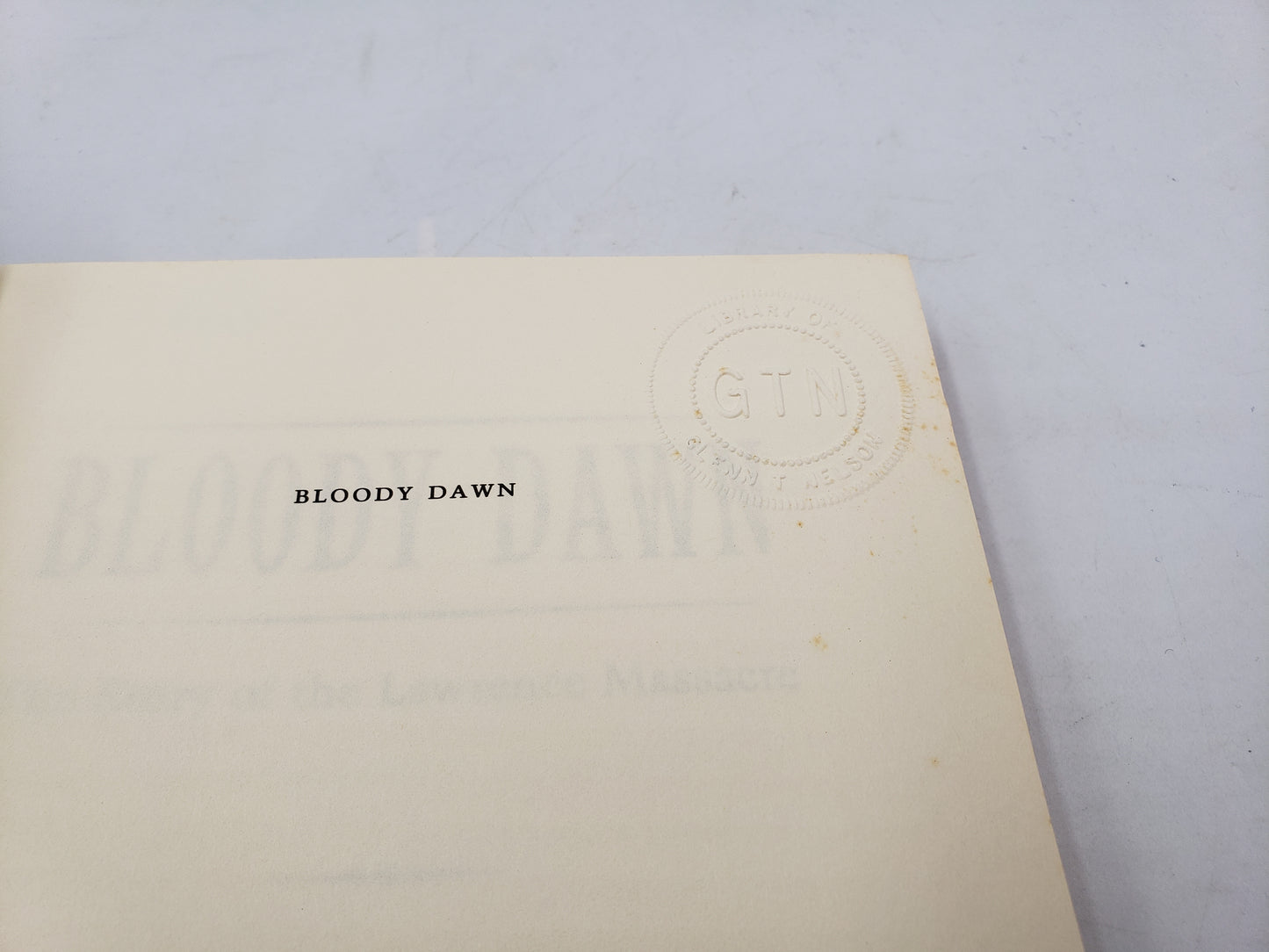 Bloody Dawn: The Story of the Lawrence Massacre