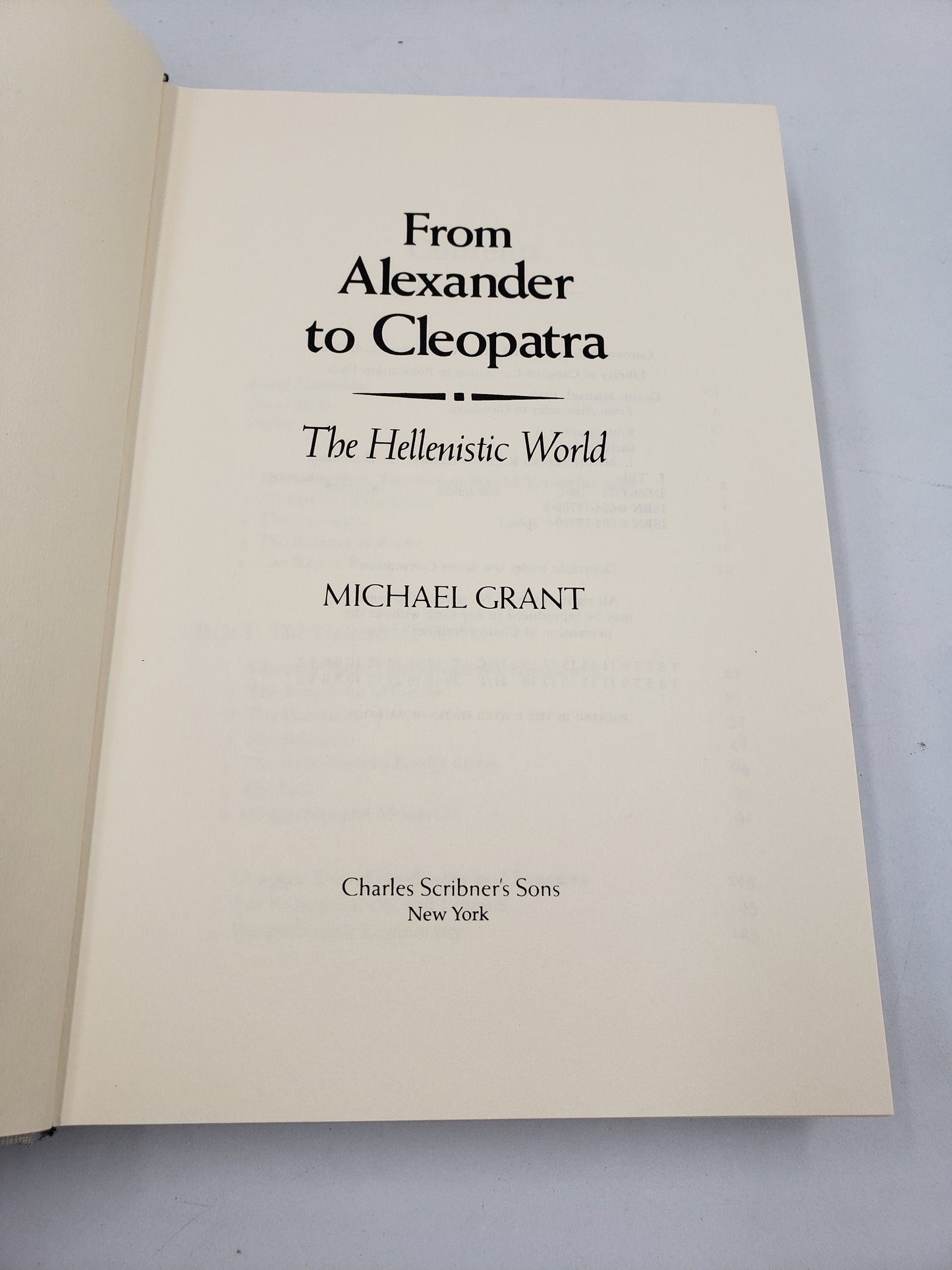 From Alexander To Celopatra: The Hellemistic World