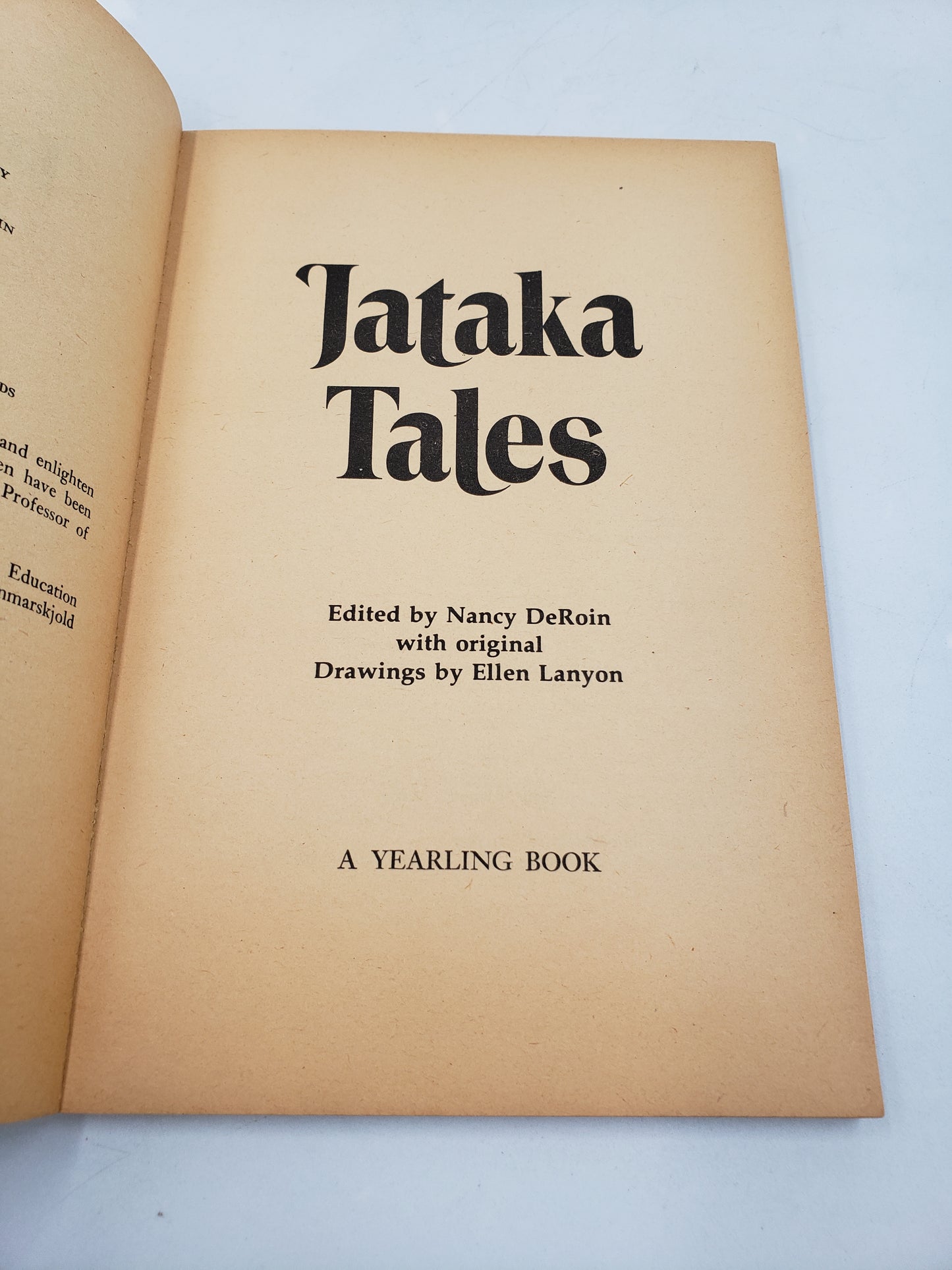 Jataka Tales: Fables from the Buddha