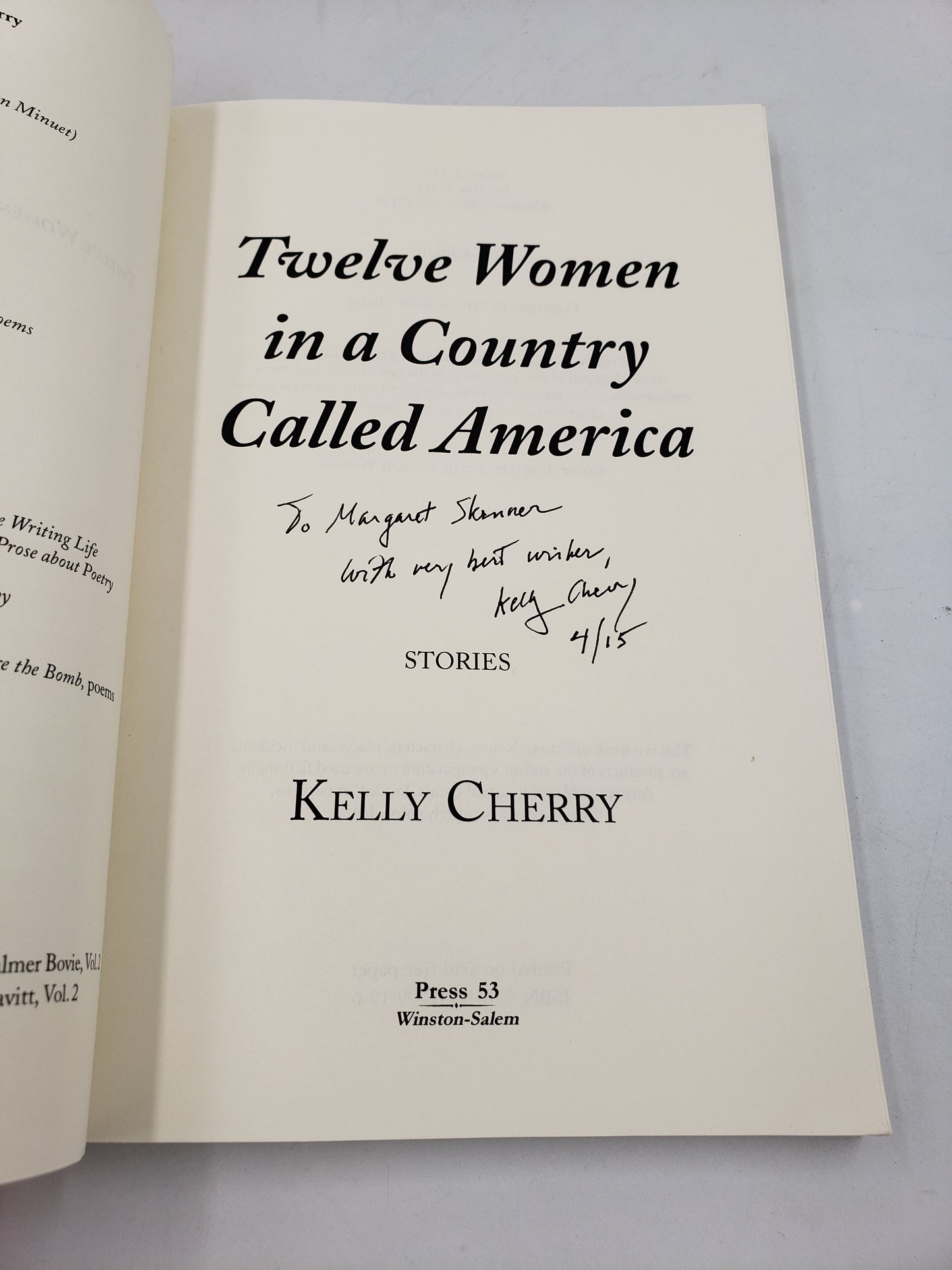 Twelve Women in a Country Called America