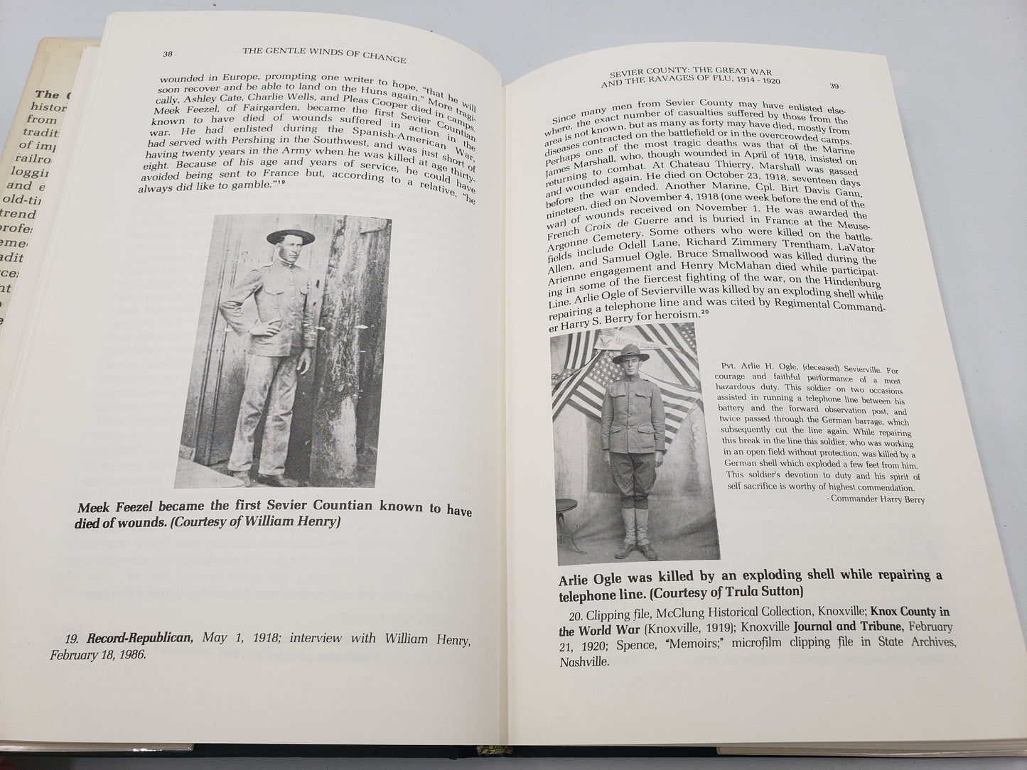 The Gentle Winds of Change: A History of Sevier County, Tennessee, 1900-1930