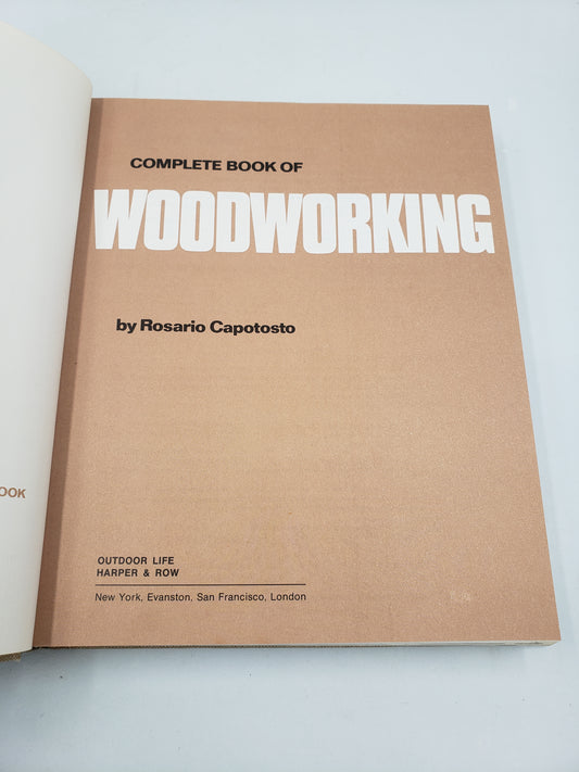 Complete Book Of Woodworking