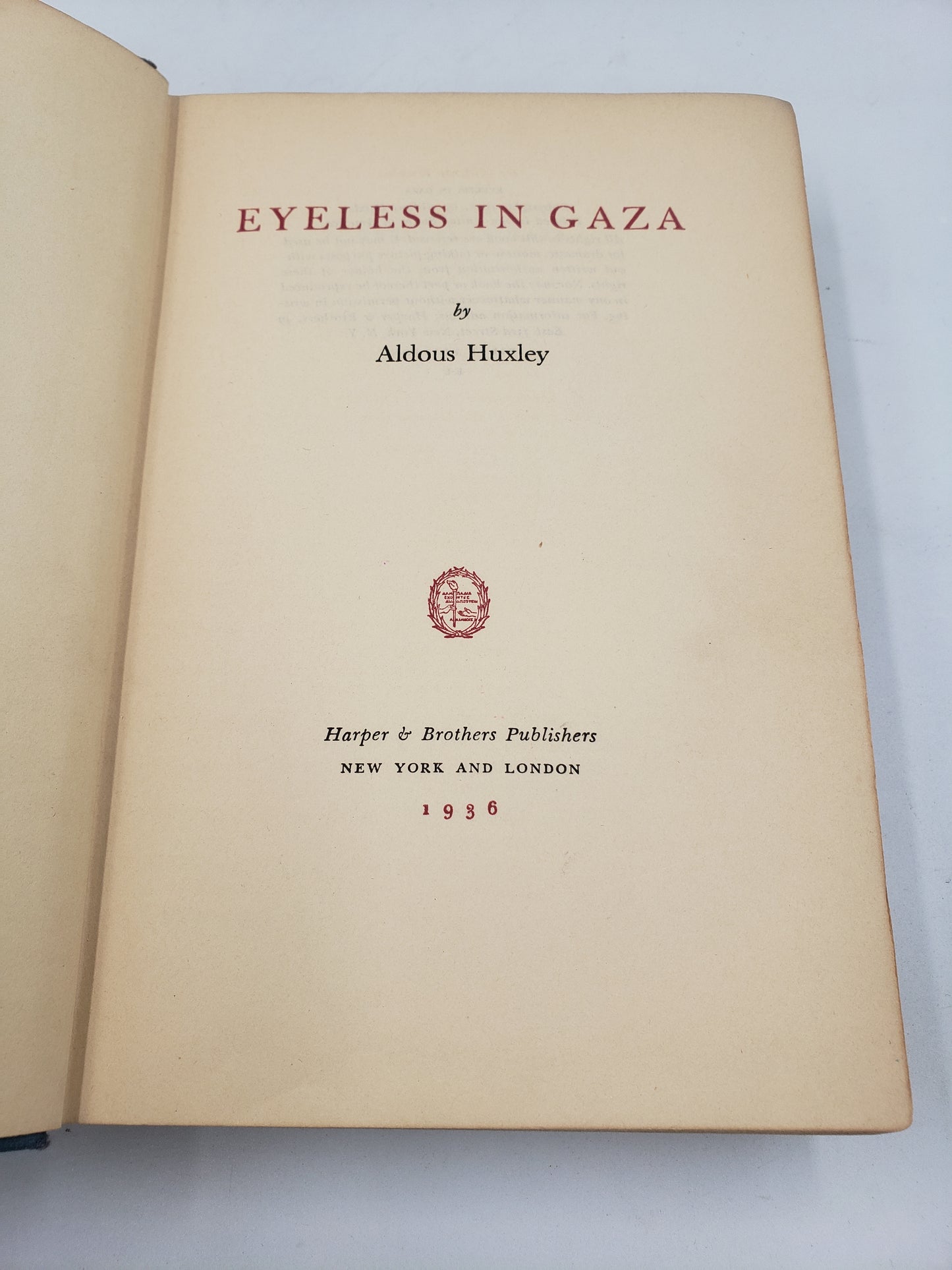 Eyeless In Gaza