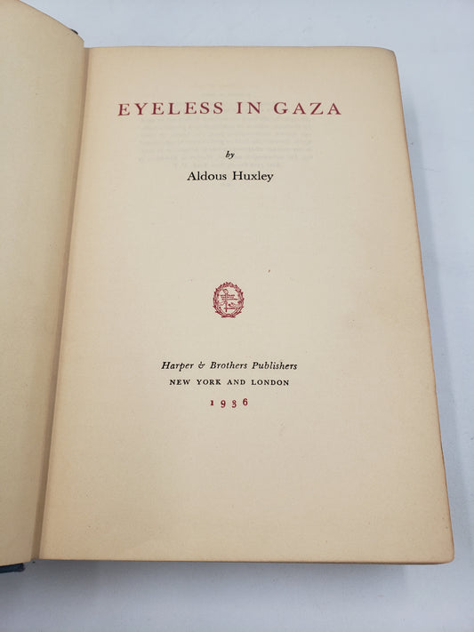 Eyeless In Gaza