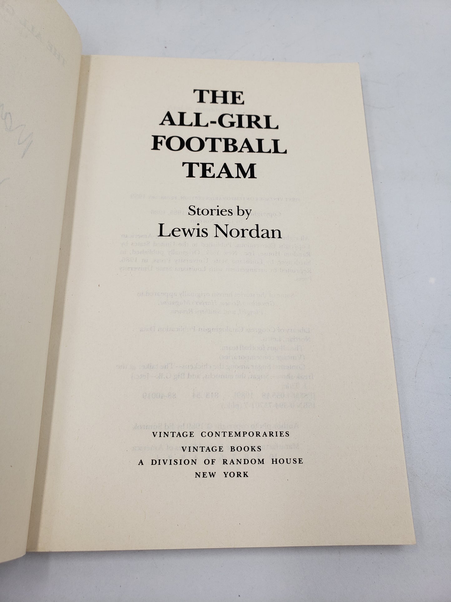 The All-Girl Football Team