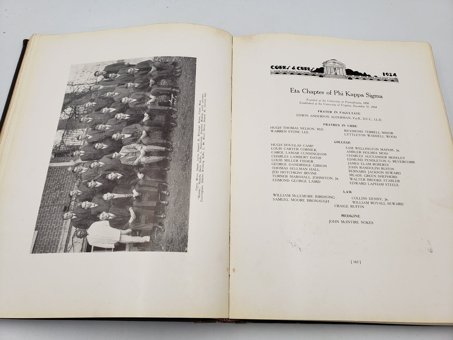 Corks And Curls: Annual Yearbook 1924 (Vol. 37)