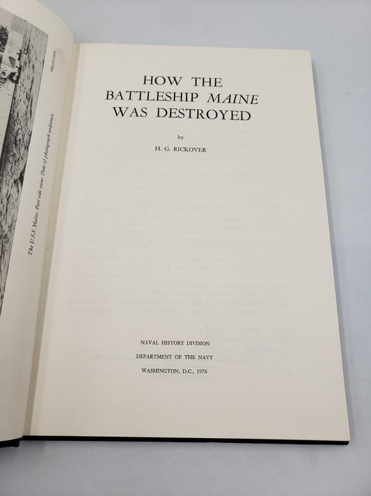 How The Battleship Maine Was Destroyed