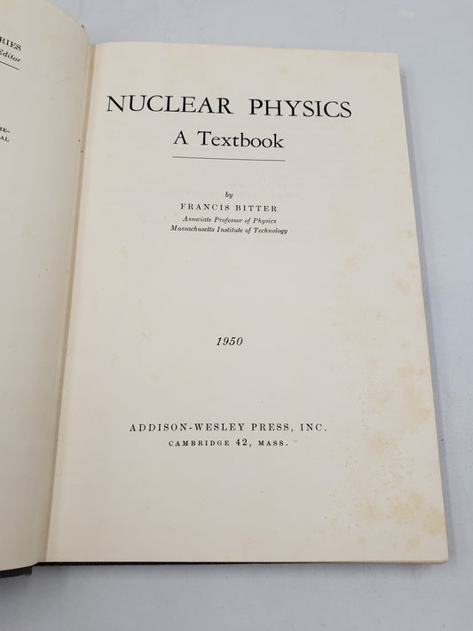 Nuclear Physics: A Textbook