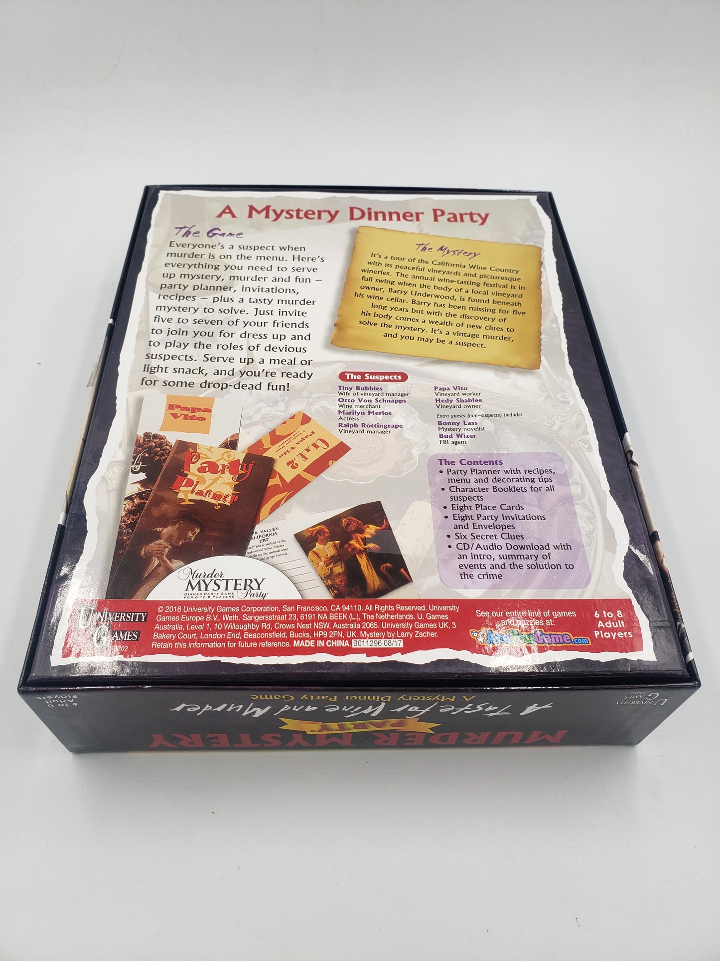 Murder Mystery Party: A Taste for Wine and Murder