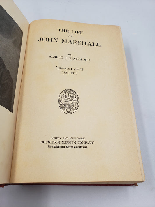 The Life Of John Marshall (2 Volume Set)
