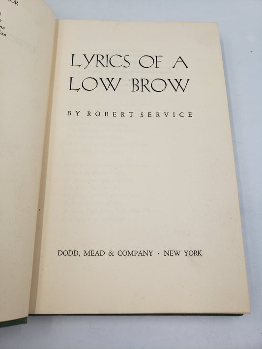 Lyrics Of A Low Brow
