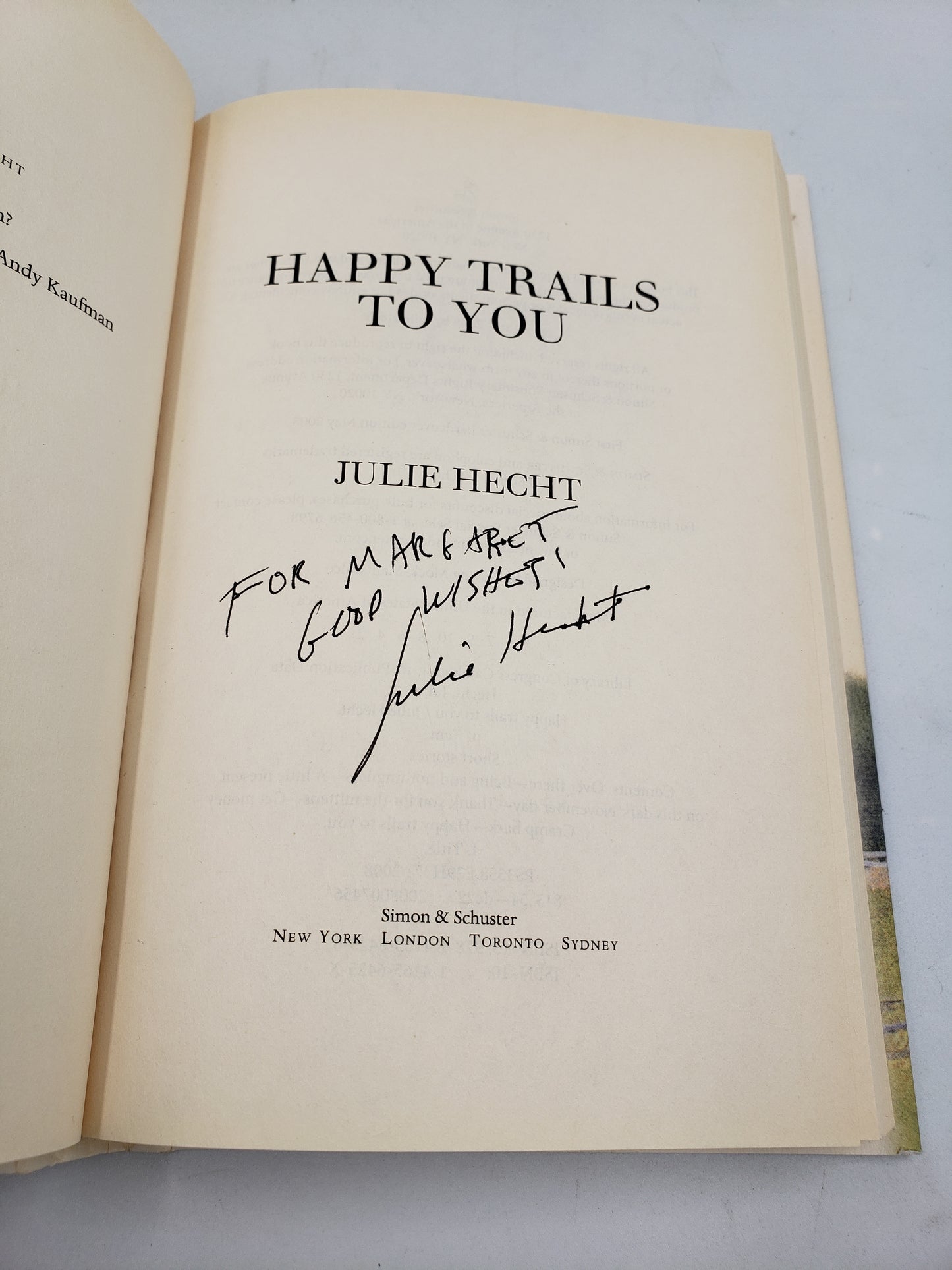 Happy Trails To You