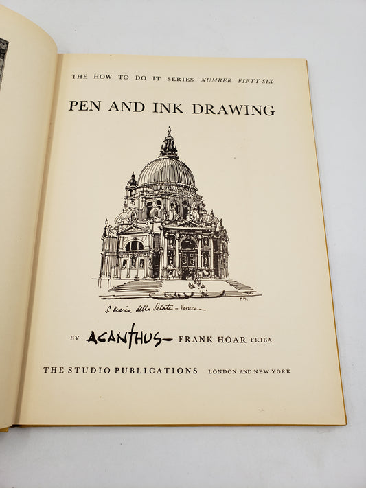 Pen And Ink Drawing