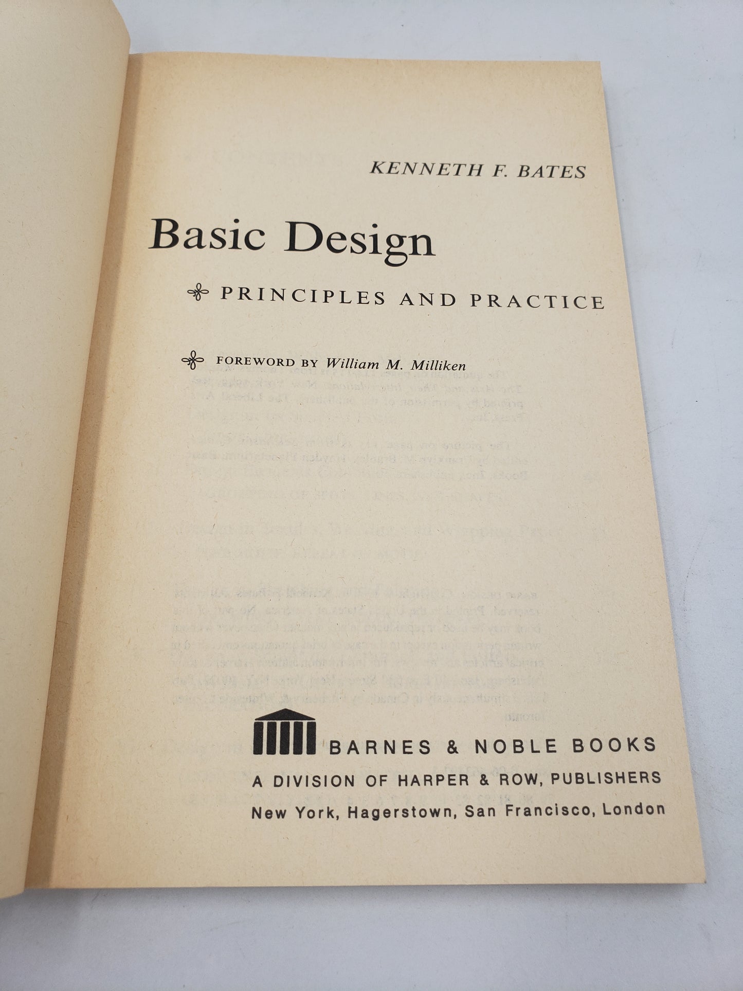 Basic Design: Principles and Practice