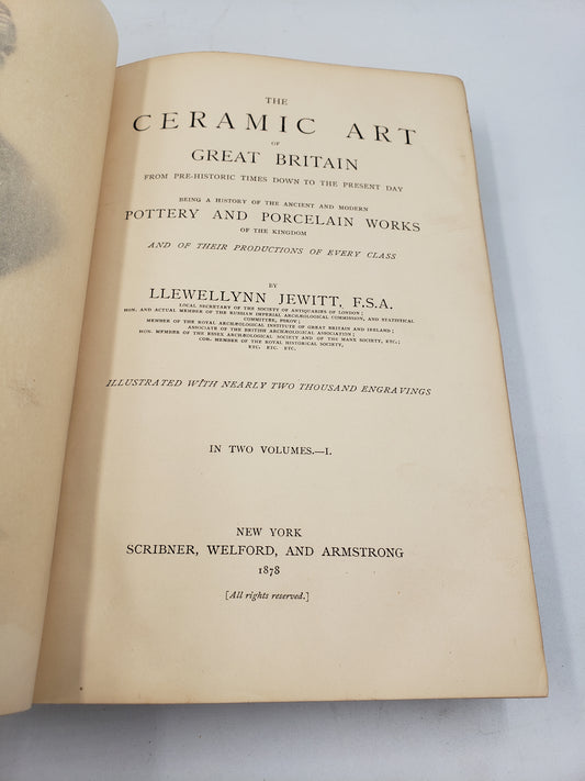 Ceramic Art In Great Britain (2 Volume Set)