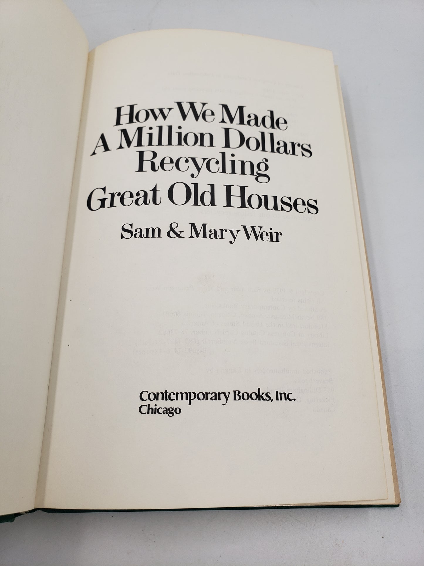 How We Made a Million Dollars Recycling Great Old Houses