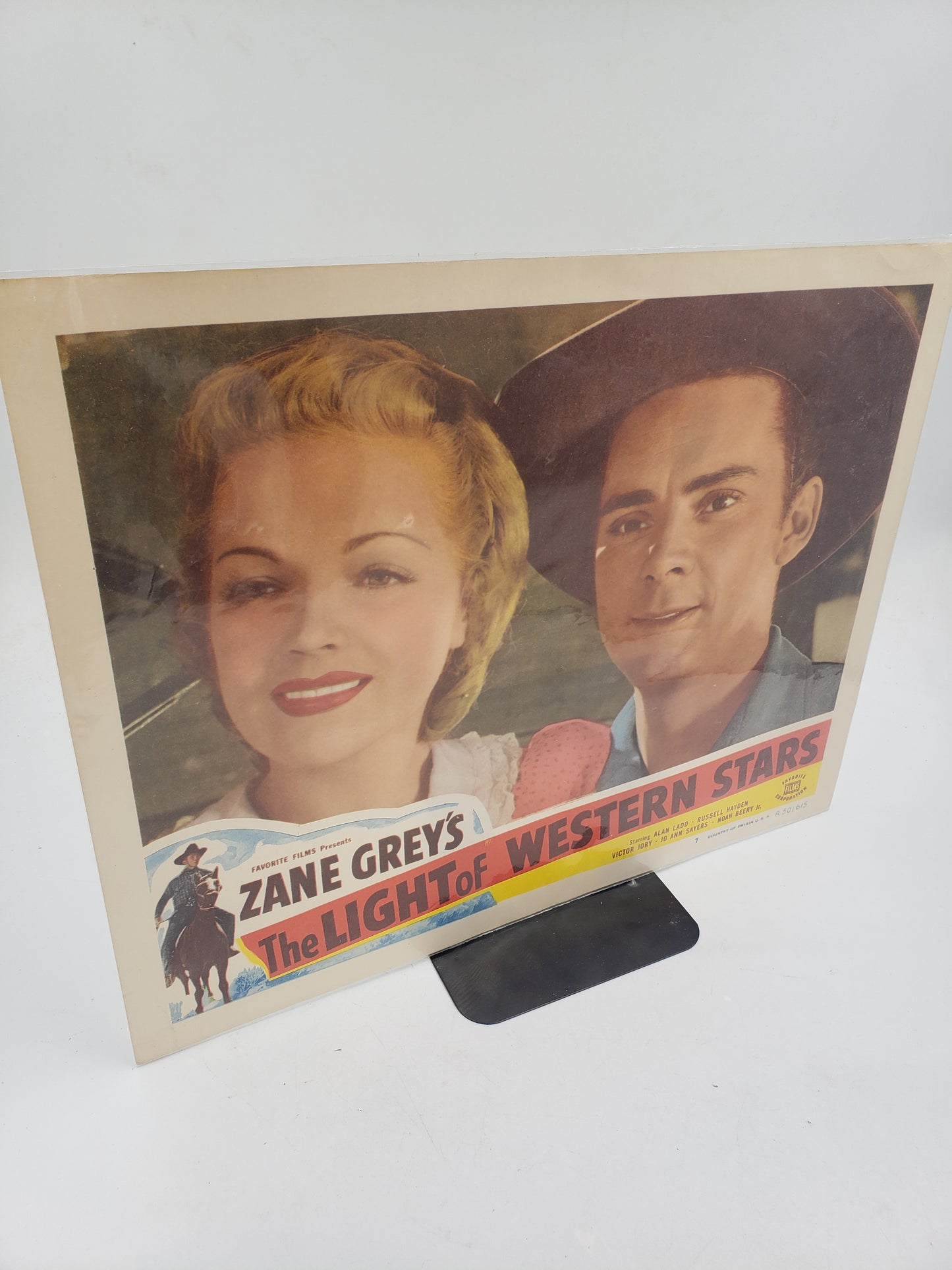 Zane Grey's "The Light of Western Starts" Small Movie Poster