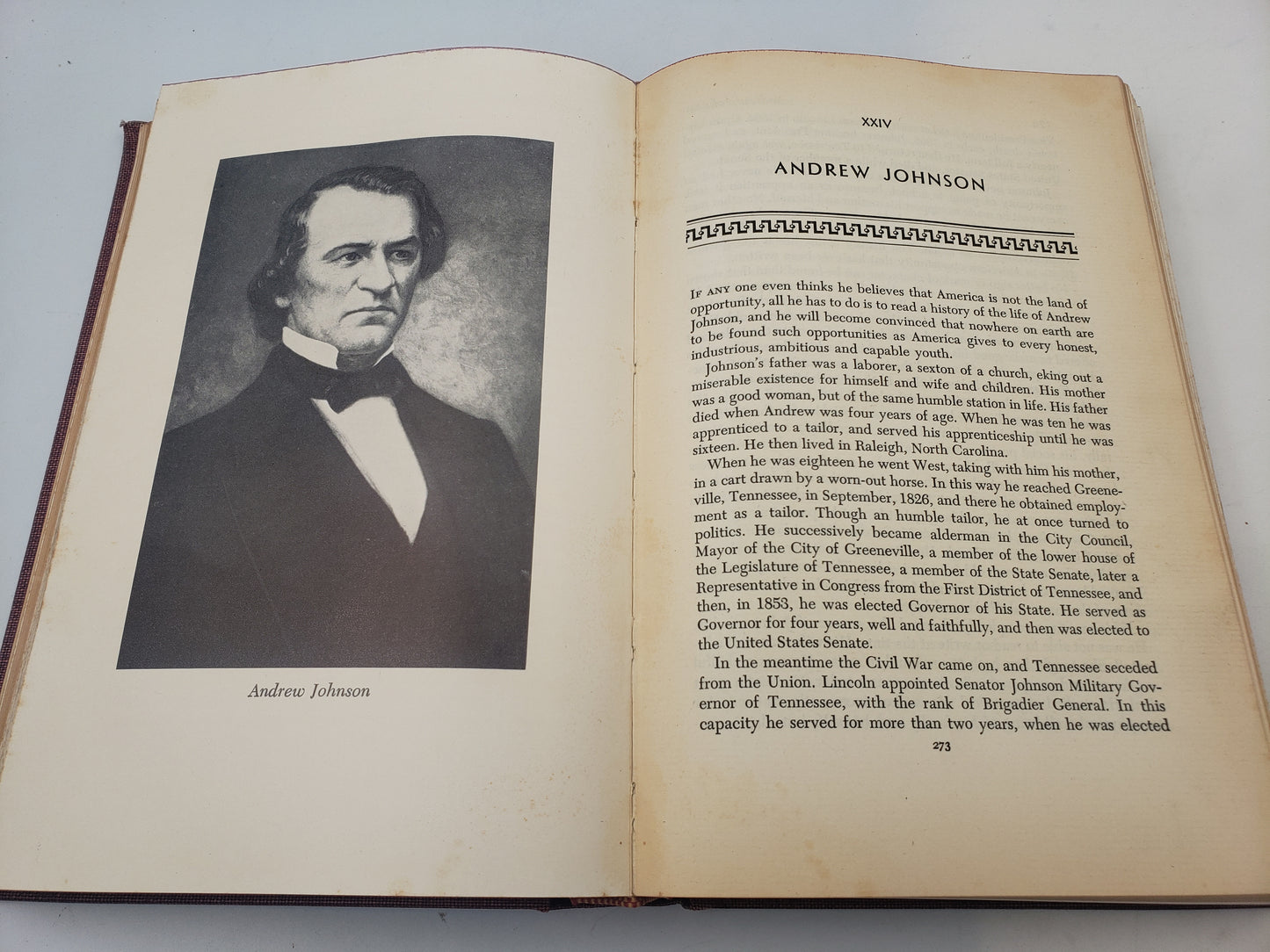 Tennessee Senators: As Seen By One Of Their Successors
