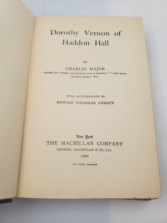 Dorothy Vernon of Haddon Hall