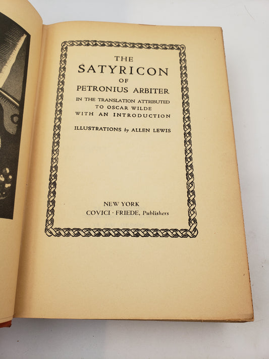 The Satyricon of Petronius Arbiter