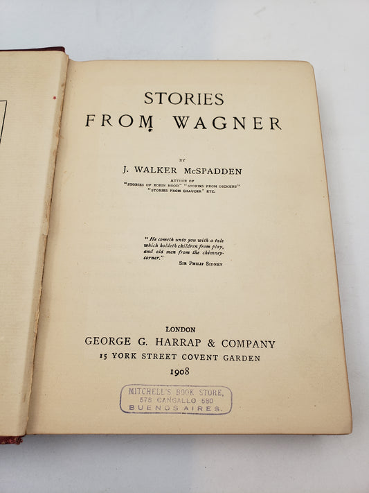 Stories From Wagner
