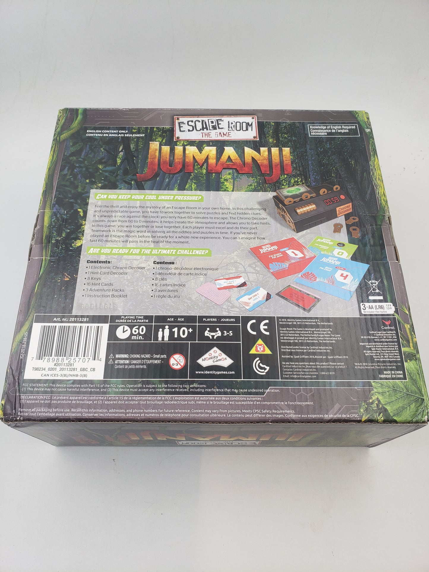 Jumanji Escape Room: The Game