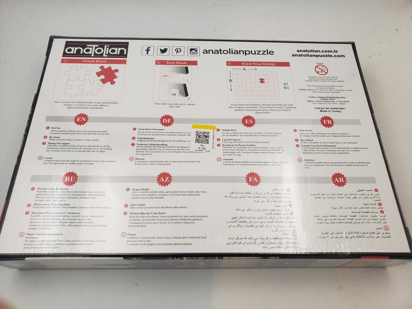 Anatolian Puzzle 1500: London