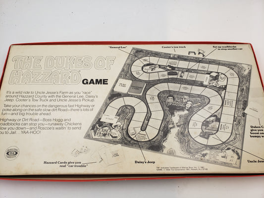 The Dukes Of Hazzard 1981 Board Game