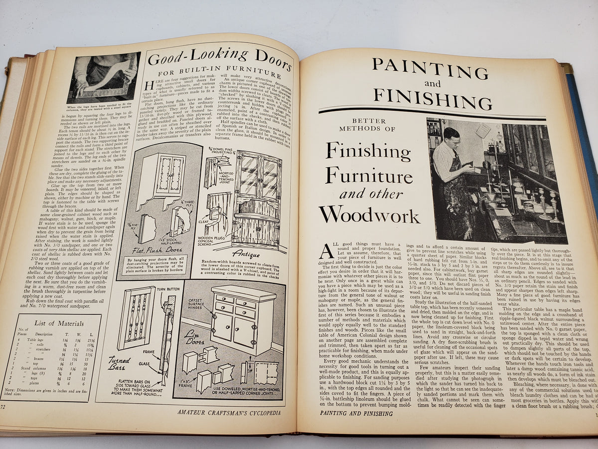 Amateur Craftsman's Cyclopedia of Things To Make