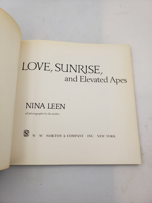 Love, Sunrise, and Elevated Apes