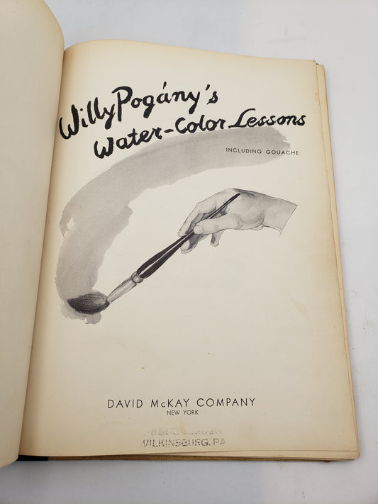 Willy Pogany's Water Color Lessons