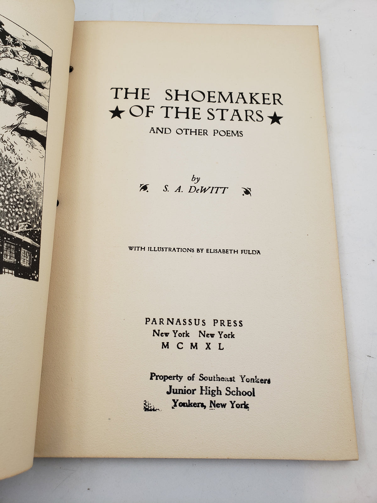 The Shoemaker of the Stars and Other Poems