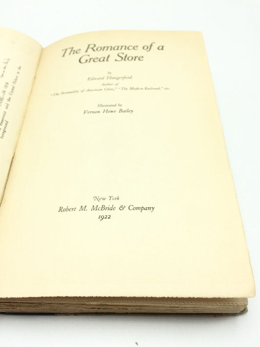 The Romance of a Great Store