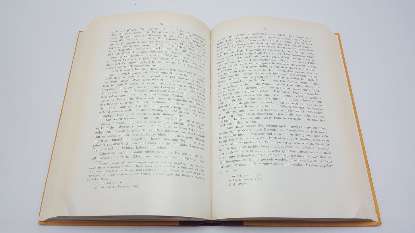 Die Anfange der Porzellanfabrikation auf dem Thuringerwalde Volkswirtschaftlich-historische Studien Mit 24 Figuren im Text. (The Beginnings of Porcelain Production On The Thüringerwalde. Economical-Historical Studies. With 24 figures in the text
