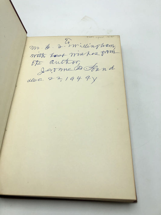 Memoirs of Jerome B. Pound; With Histories of Pound-Murphey-Willingham-Palmer-Pitts Families